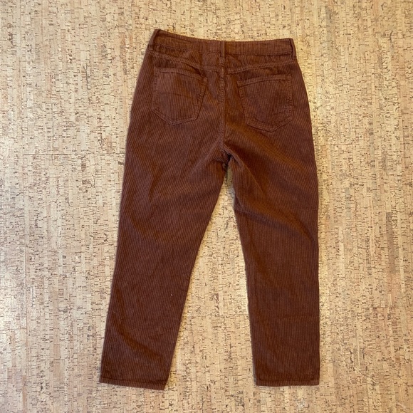 Pacsun rust brown corduroy mom jeans - Picture 4 of 4